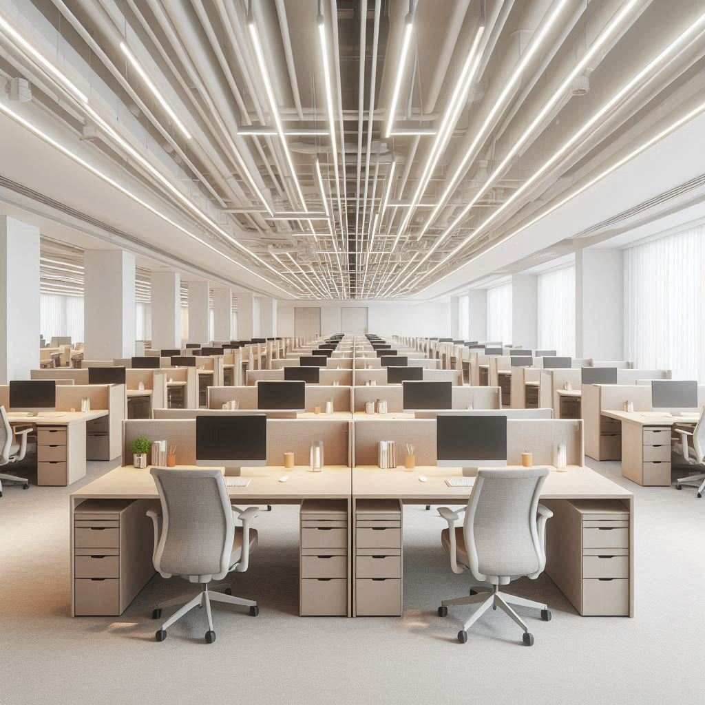 外贸企业负责写字楼办公办公家具布局时遇到空间分区重新划分该向谁发起协同